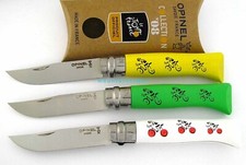 Opinel RARE 3 Pc SET COLLECTION No 8 TOUR DE FRANCE Limited Edition Knife France picture