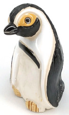 Vintage 1970s COAD African Penguin Figurine Made In Peru Signed New Arrival picture