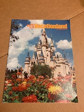 Vintage 1974-75 Walt Disney World Vacationland Magazine Fall/Winter Cinderella picture
