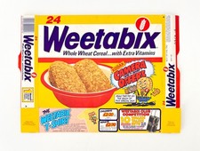 Vintage 1984 Weetabix Cereal Box Kodak Disc Camera/T-shirt Premium Kids Food picture