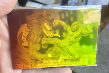 1993 Skybox Marvel Universe Series IV Spider-man Vs Venom Hologram SP #H-IV Card picture