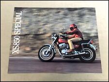 1981 Yamaha XS850 Special Motorcycle Bike Vintage Original Sales Brochure Folder picture