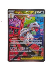 Nintendo Mega Scrafty EX ASC 285/217 Full Art Holo Secret Rare Eng 2016 English  picture