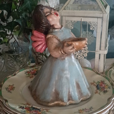 Vintage Thun Bozner Engle Candle Holder From Baolzano Italy Handcrafted picture
