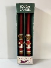 Vtg Christmas Candles Kurt S. Adler Kandy's Folk Art Bear Taper picture