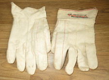 Vintage Property of Johnson Outboards Boat Motors Work Gloves NOS picture