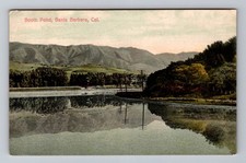 Santa Barbara CA-California, Booth Point Reflection, PC Vintage c1908 Postcard picture