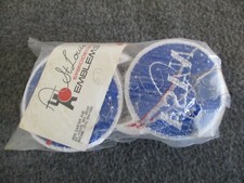 NOS NASA VECTOR MEATBALL VARIANT 1 PATCH(SET 50) 1969-70 ST LOUIS EMBLEMS UNITOG picture