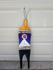 Rare Early 2004 Brian Andreas StoryPeople Wood Sculpture “Laughter & Noise” picture