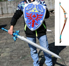 Legend of Zelda Link Hylian Master Skyward Sword Bow Shield PU Foam Prop Costume picture