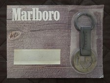 Vintage 1989 Marlboro Keyring Still Sealed & On Card, Has 