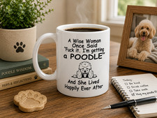 Poodle Gift,Standard Poodle Mom Gift,Poodle Dad Gift, Toy Poodle Mug, Coffee Mug picture