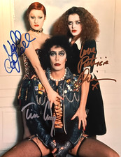 ROCKY HORROR Signed (Tim Curry +2) Cast Autographs 8x10