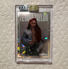G.A.S. Complex Teyana Taylor Non-Sport Trading Card H-11 Serial #11/16 picture