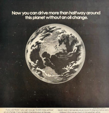 1977 Mobil Gas & Oil Book Advertisement Vintage Gasoline Mileage DWF16 picture