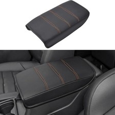 Center Console Armrest Cover for Honda CRV 2026, Orange Stitching | Compatible w picture