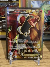 Houndoom EX 153/162 Breakthrough Full Art Ultra Rare Holo Pokémon Card NM picture