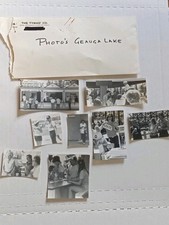 8 Vintage Photographs Of People At Geauga Lake Amusement Park Aurora,Ohio 1970,S picture
