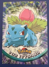 Ivysaur 02 Base Topps Pokemon TV Animation Edition Blue Logo picture