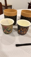Primitives Votive Holder by Lang Candles  Art  Lot Of 2 picture