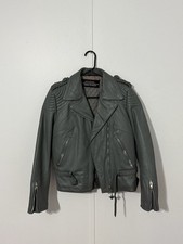 Vintage Hein Gericke for Harley-Davidson Leather Braided Shoulder Mcycle Jacket picture