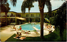 Vtg Quality Courts Motel St Petersburg Florida FL Unused Postcard picture