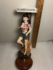 LUCETTE BREWING THE FARMERS DAUGHTER LUCETTE draft beer tap handle. WISCONSIN picture