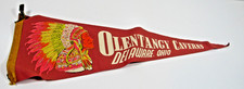 Vintage RARE Felt FULL-SIZE Pennant Olentangy Caverns Delaware Ohio picture