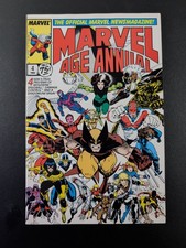 Marvel Age Annual #4 NM/MT White Pages 1st Damage Control Marvel 1988 Art Adams picture