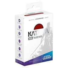 Ultimate Guard Katana Sleeves - Standard Size Red - 100 ct picture
