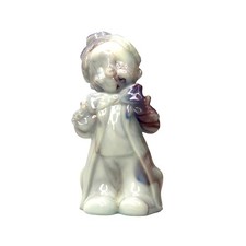 Boyd Glass Chuckles Clown Confetti Slag Figurine 2nd Five Year Run picture