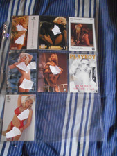ANNA NICOLE SMITH playboy trading card lot  7 dif w 4 chase inserts picture