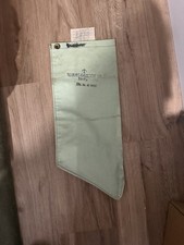 Vintage Military Canvas Bag/Pouch with Printed Stencil Markings, Militaria picture