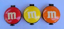 Boyds Bears M & M Candy Orange - Yellow - And Red Trinket Boxes Teddy Bear MARS picture
