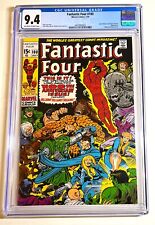 FANTASTIC FOUR #100 ~ Anniversary Issue 1970 Marvel KEY~ Stunning Near Mint 9.4 picture