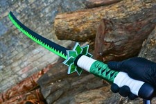 Handmade Cosplay Katana Samurai Sword, Demon Slayer Sword Shinazugawa Sanemi picture