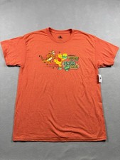 RunDisney 2026 Springtime Surprise Pooh Tigger Adult L Orange Shirt Beeline NWT picture