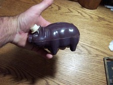  Vintage Pig Bank With Lifting Hat / California Elks Major Project 