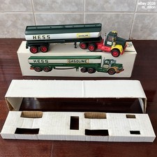Nice 1968 Hess Toy Tanker Truck in Original Box w/ Both Inserts, Headlights Work picture