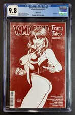 Vampirella Feary Tales #2 CGC 9.8 2014 💥 RARE Arthur Adams Red Sketch Variant picture