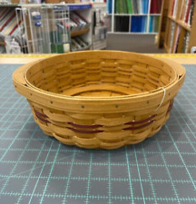 LONGABERGER 2004  BASKET WITH Red Trim picture
