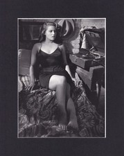 8X10 Matted Print Film Cinema Picture: Silvana Mangano, Bitter Rice, 1948 picture