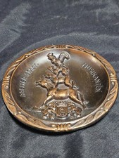 Vintage German Souvenir Bremer Stadt Musikanten -  3 1/2 inch Wall Hanger picture