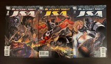 BLACKEST NIGHT JSA #1-3 Complete Set DC Comics 2009 picture