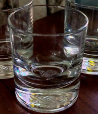 CROWN ROYAL Old Fashioned Tumbler Glass CROWN Logo Italy 7oz EXC (8 AVAIL.) picture