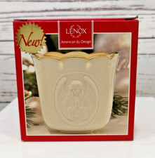 Lenox Angelic Visions Prayer Angel Votive Candle Holder 822385 NIB picture