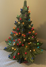 Vintage Nowell Mold Ceramic Christmas Tree 22