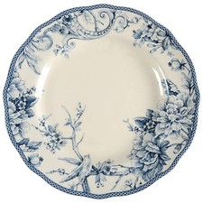 222 Fifth Adelaide Blue and White Dinner Plate 10520231 picture