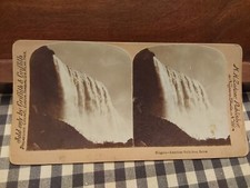 Stereoview George W Griffith Niagara Falls American Falls picture
