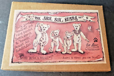 Boyds  Bears Maisey Goil Grizberg Shoebox Jointed Resin Bear 3203 Limitd Rare picture